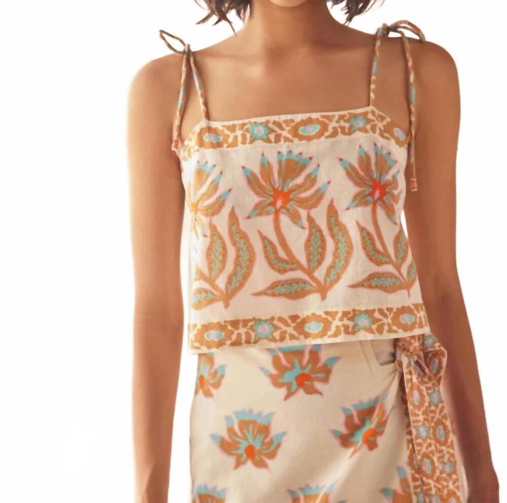 NEW OMIKA tillie tank in adya guava
